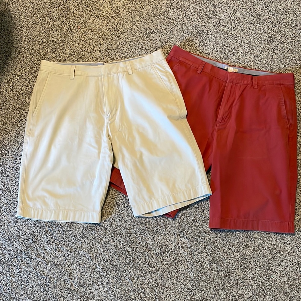 2 pairs of J Crew Men’s shorts
